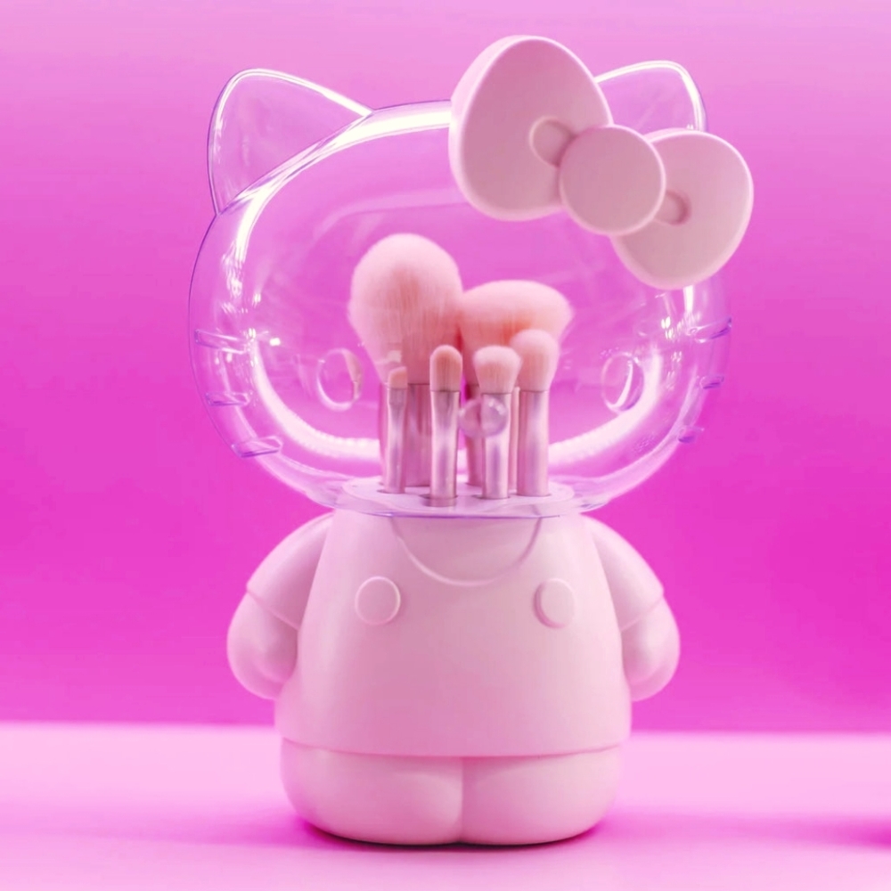 Impressions Vanity - Hello Kitty 6pc Brush Gift Set Matte Pink